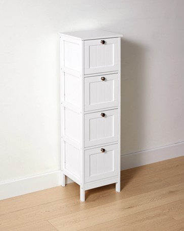 Anko Panelled 4 Drawer Unit