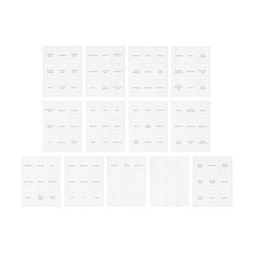 Large Pantry Labels - Anko