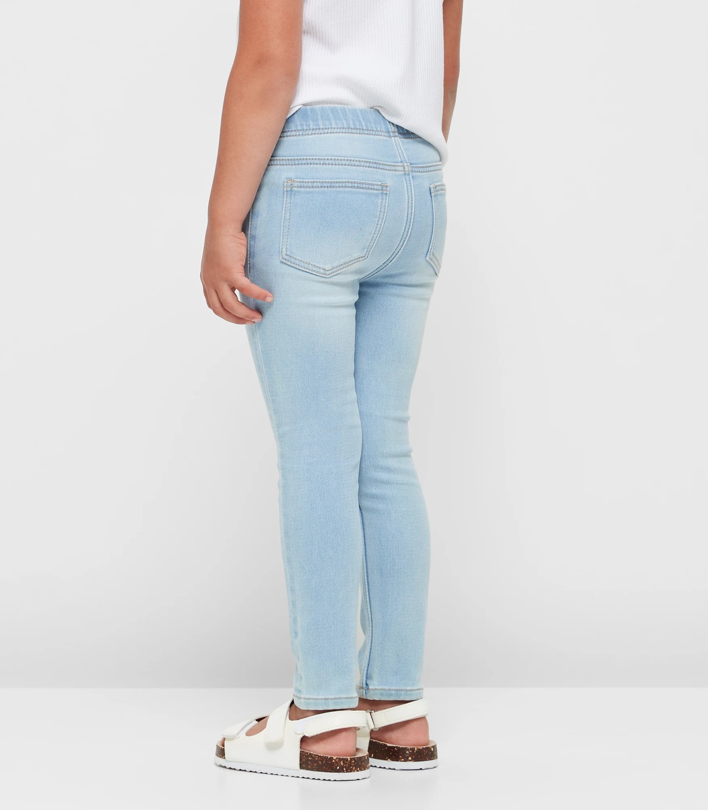 Girls Denim Jeggings - Ella - Light Blue