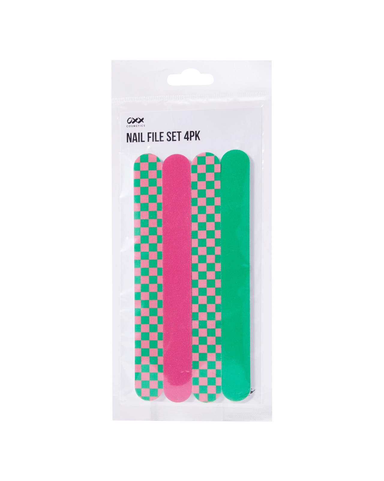 OXX Cosmetics 4 Pack Nail File Set 2 of 3