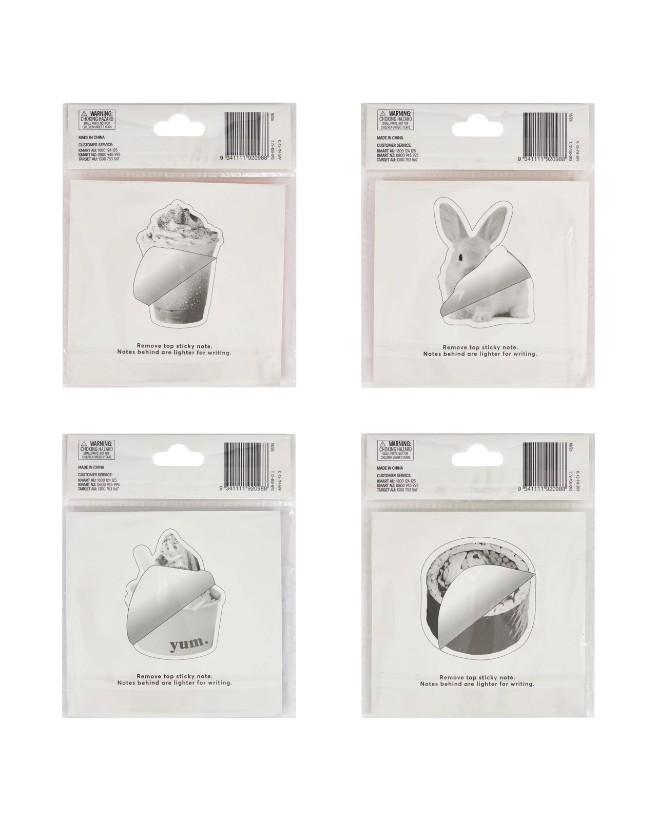 Anko Sticky Notes - Assorted 5 of 5