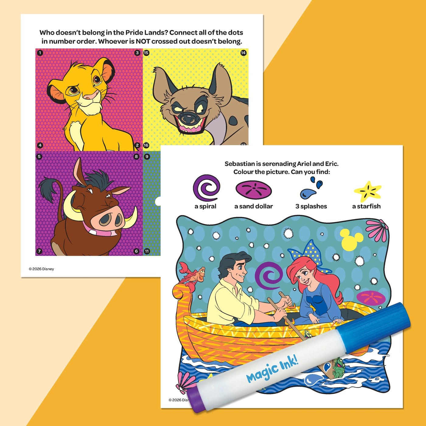 INKredibles Disney Pixar Mess Free Magic Ink Pictures - Book 5 of 5