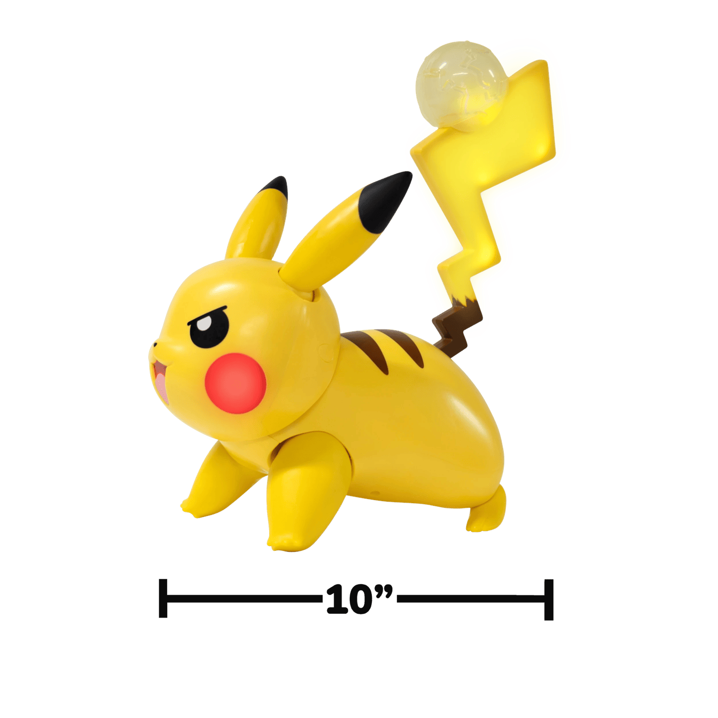 Pokemon Battle Action Interactive Pikachu with 100+ Unique Reactions, Lights & Tail Launcher 6 of 6