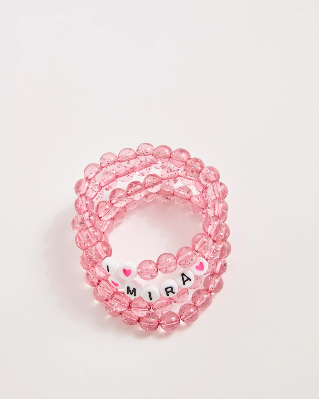 KPop Demon Hunters 4 Pack Stretch Bracelets - Mira Pink 2 of 3