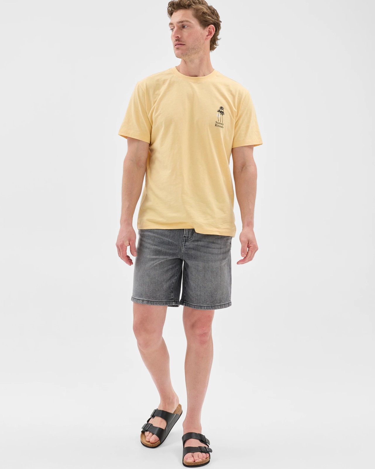 Cotton Denim Shorts 2 of 5
