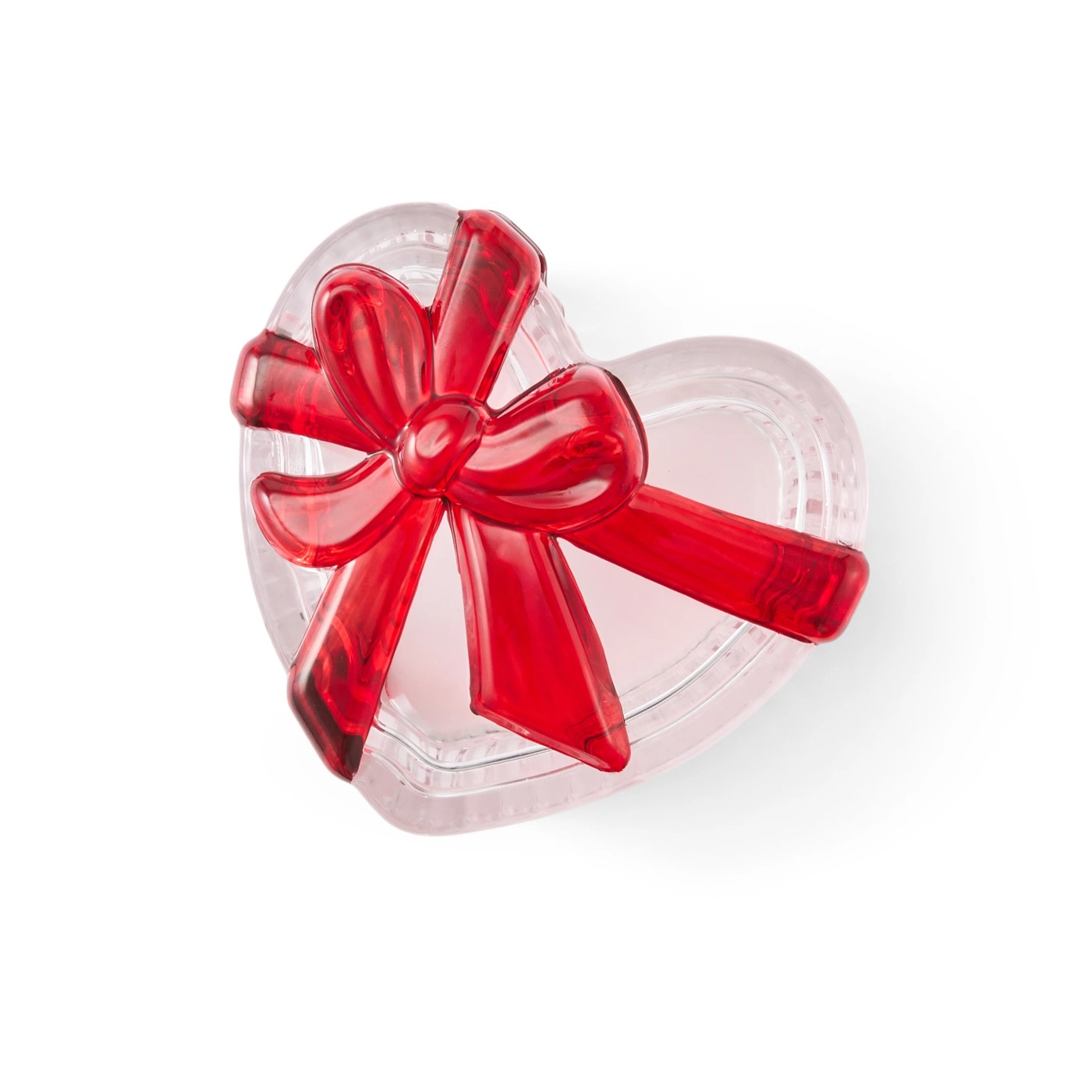 Anko Christmas Glass Heart Trinket Box 3 of 6