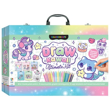 Kaleidoscope Draw Kawaii Ultimate Kit - Book
