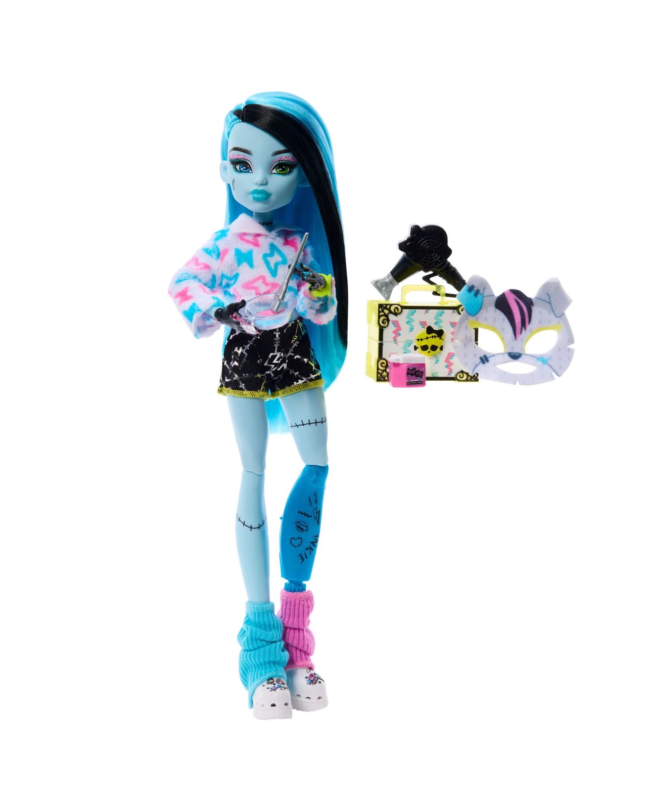 Monster High Self-Scare Secrets Frankie Stein Fashion Doll with 13 Realistic Accessories 2 of 6