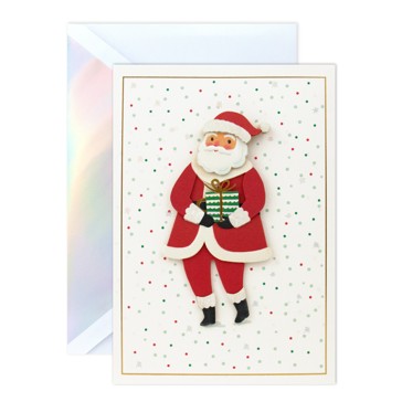 Hallmark Signature Christmas Card - Santa