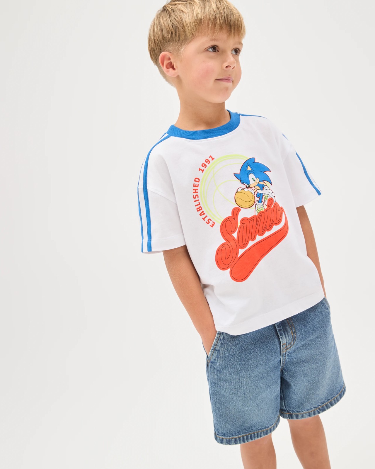 Sonic The Hedgehog Australian Cotton Oversized T-Shirt 2 of 5