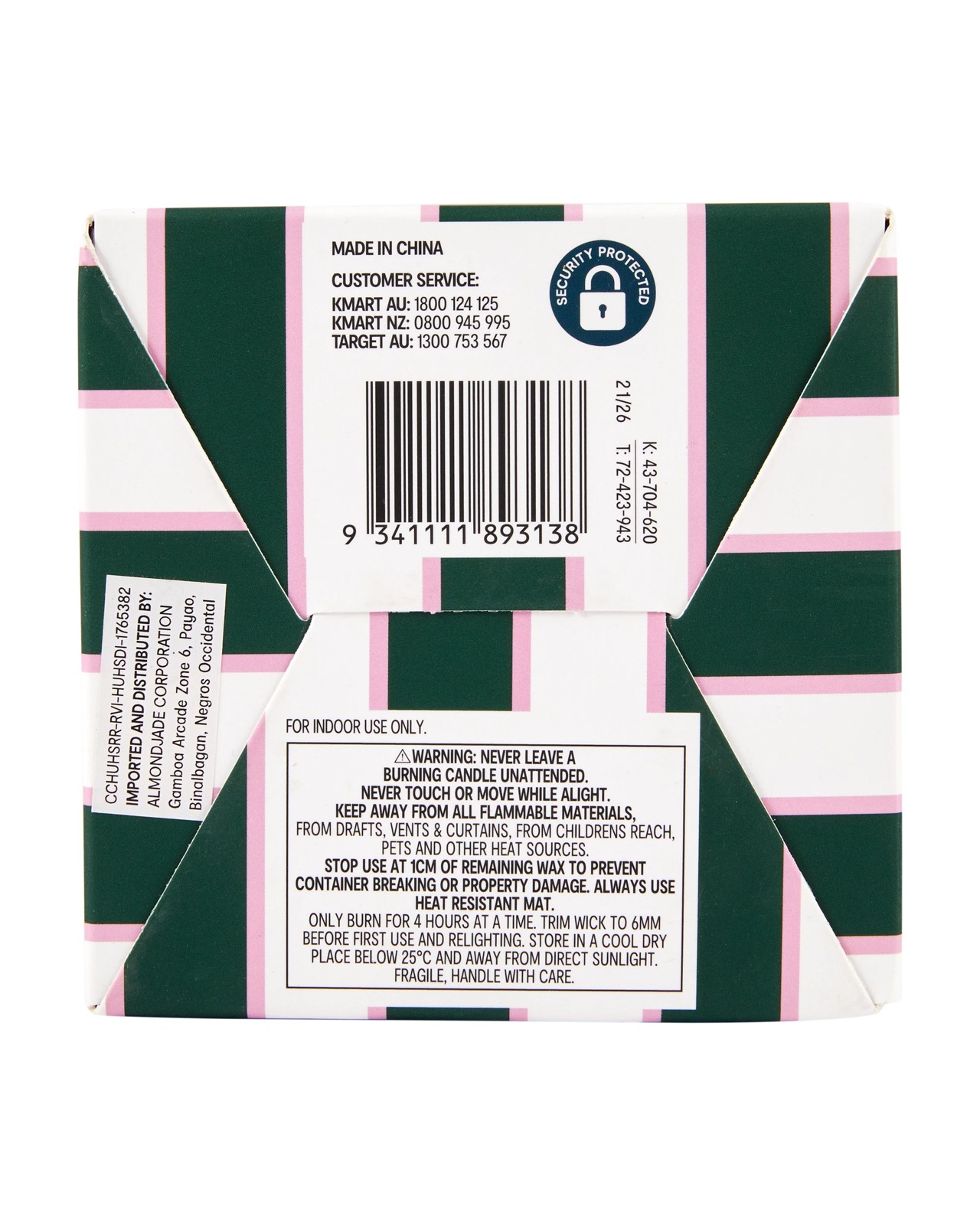 Anko Summer Vacay Boxed Candle 6 of 6