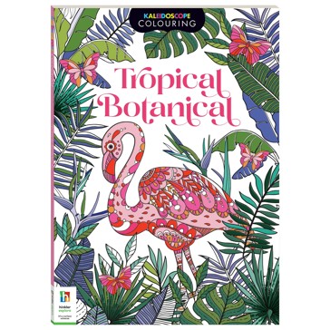 Kaleidoscope Colouring: Tropical Botanical - Book