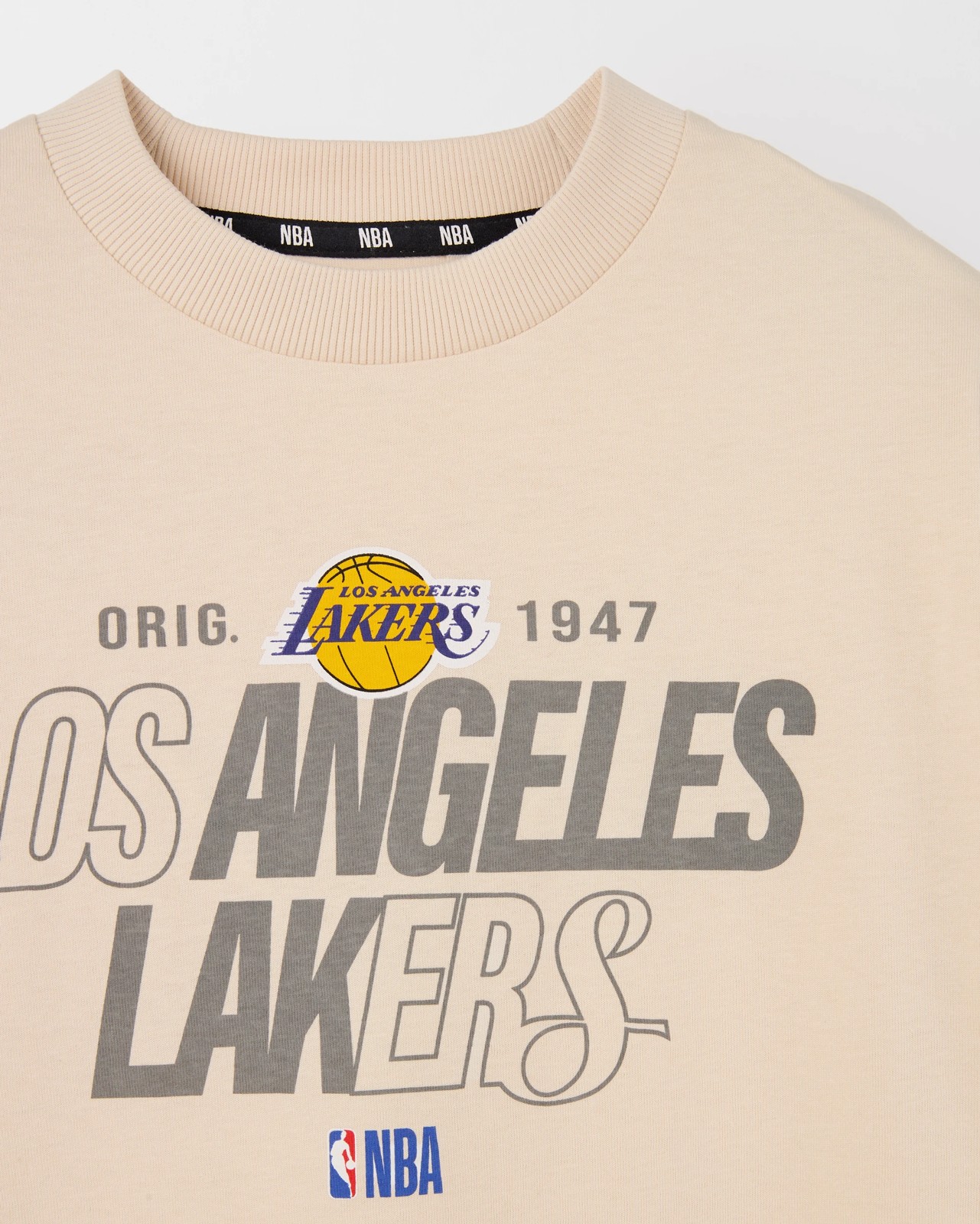 NBA Australian Cotton T-Shirt - Neutral Sand 2 of 2