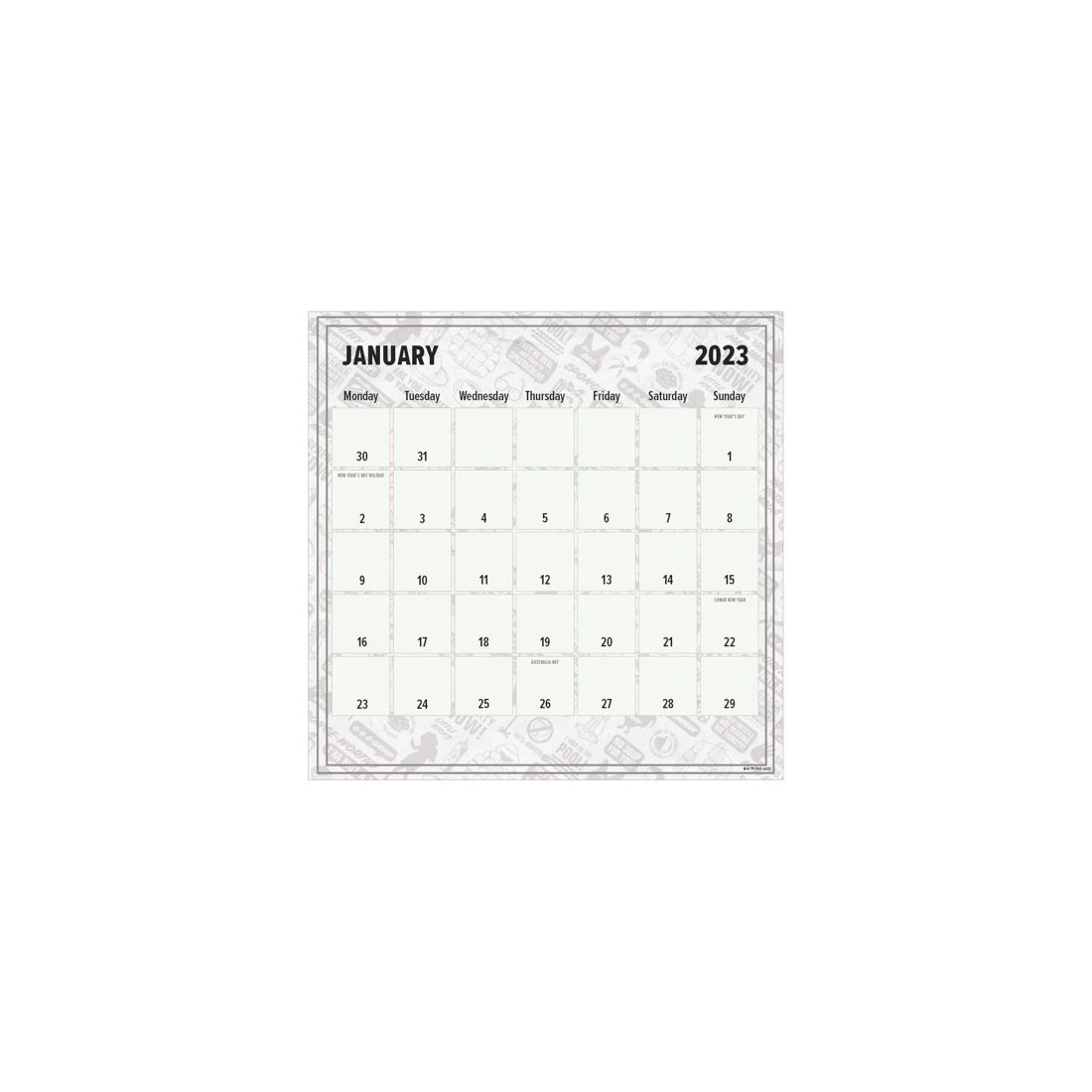 Seinfeld 2023 Square Calendar Target Australia