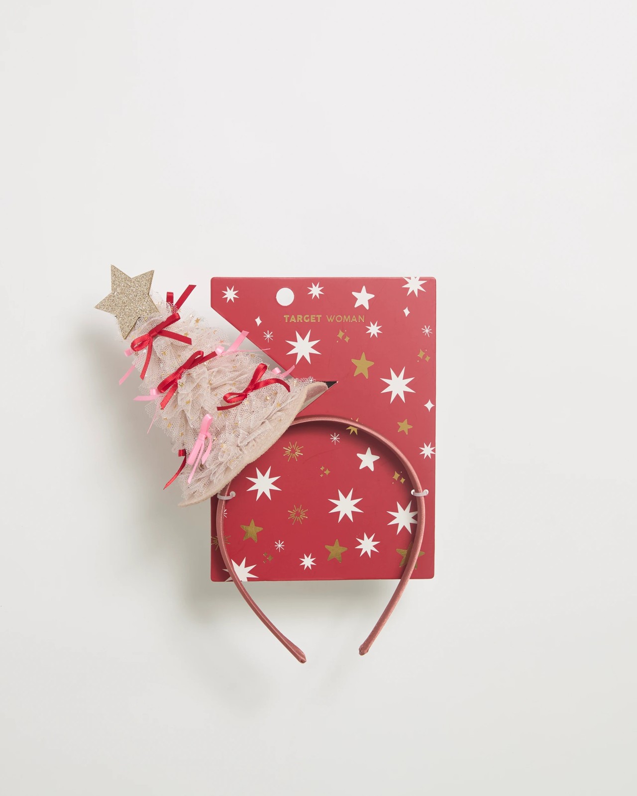 Christmas Tree Headband - Pink 3 of 3