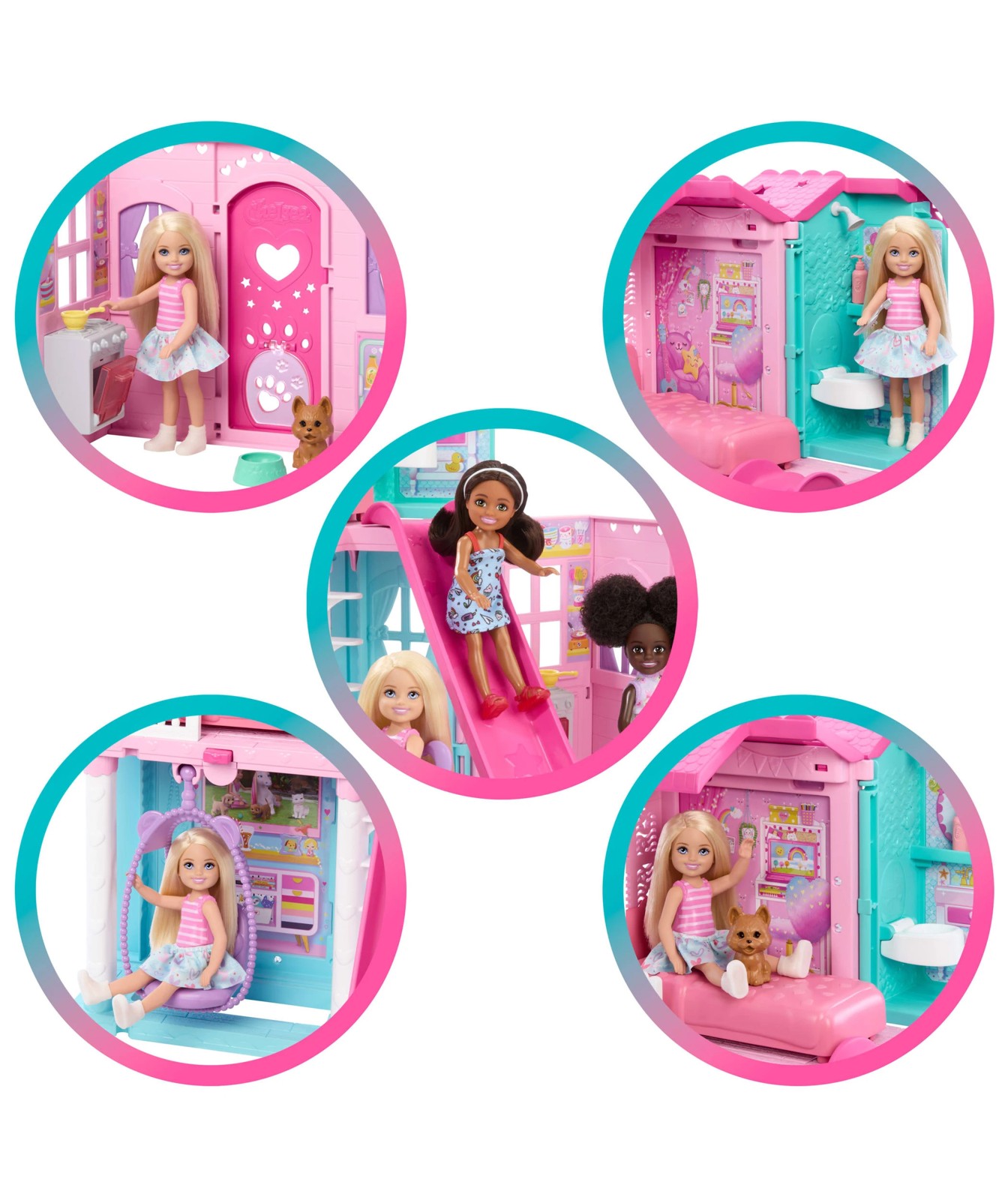 Mattel Barbie Chelsea Pop-Up Doll House 6 of 6