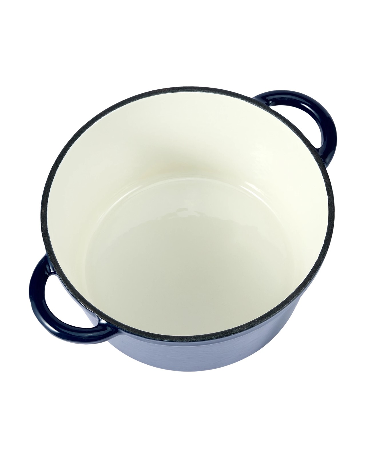 Anko 4L Cast Iron Casserole - Navy 4 of 6