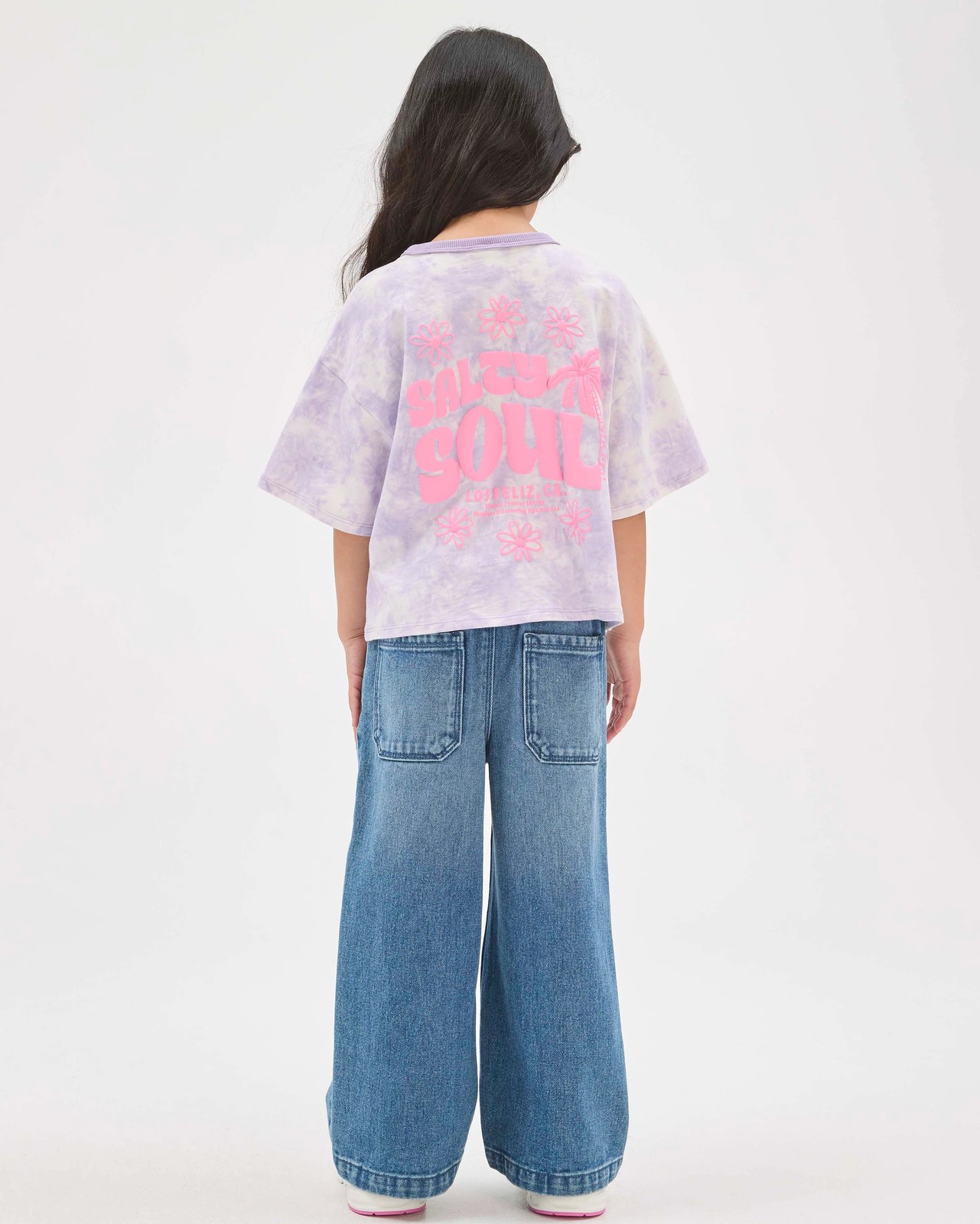 Australian Cotton Oversized T-Shirt - Soul Purple 4 of 5