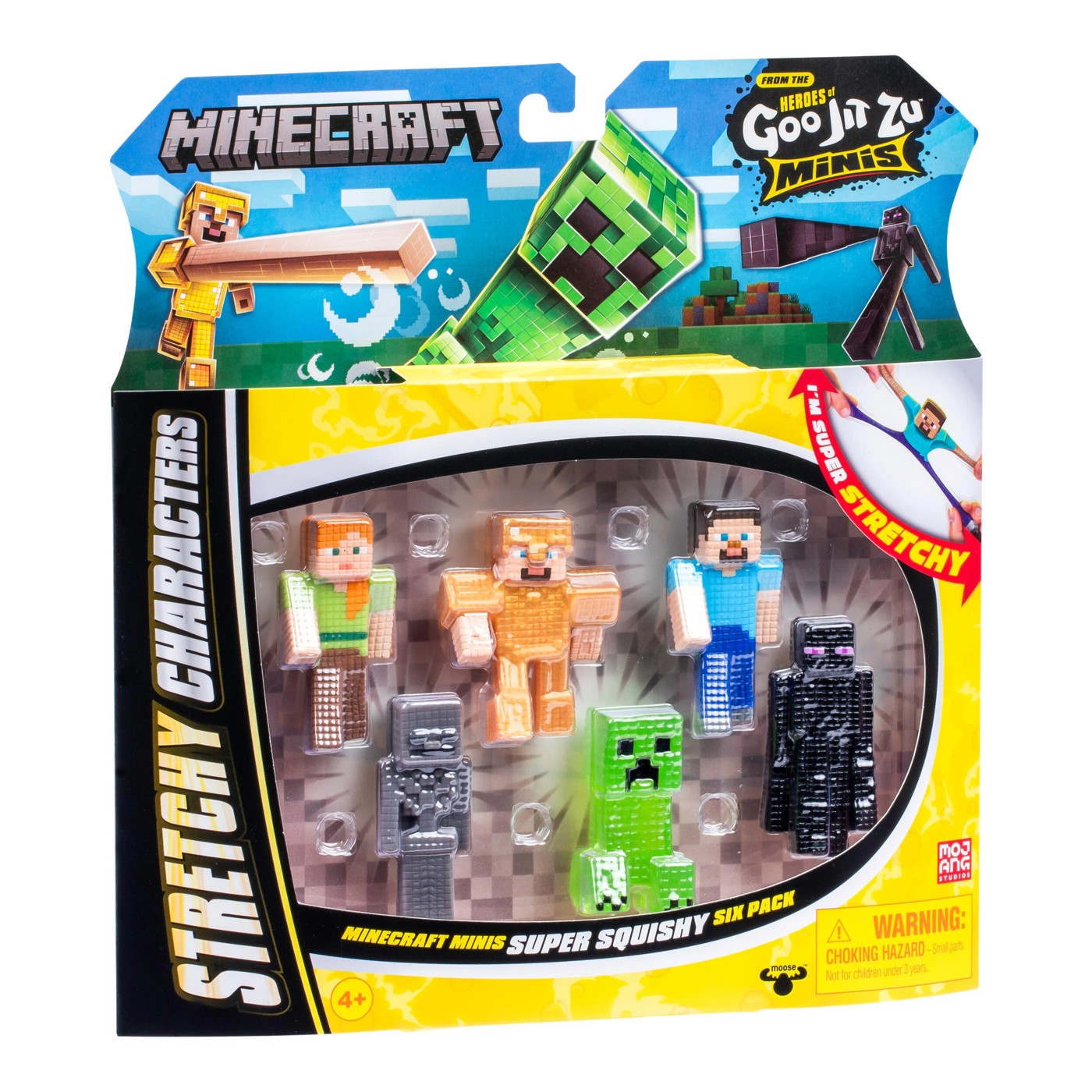 6 Pack Heroes of Goo Jit Zu Minecraft Minis Exclusive 5 of 6