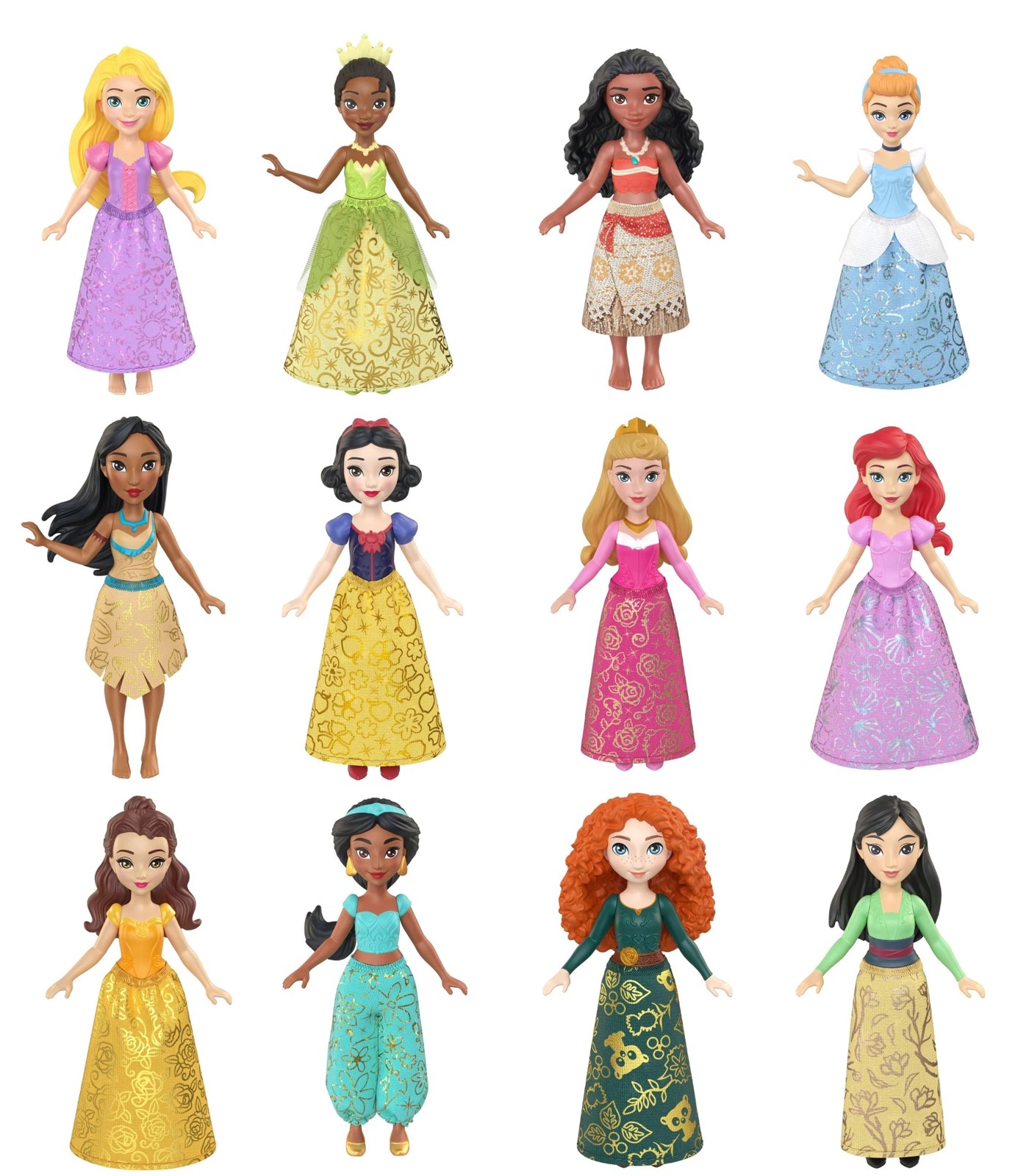 Disney My First Princess Doll Toy w/Classic Fashion For Toddlers