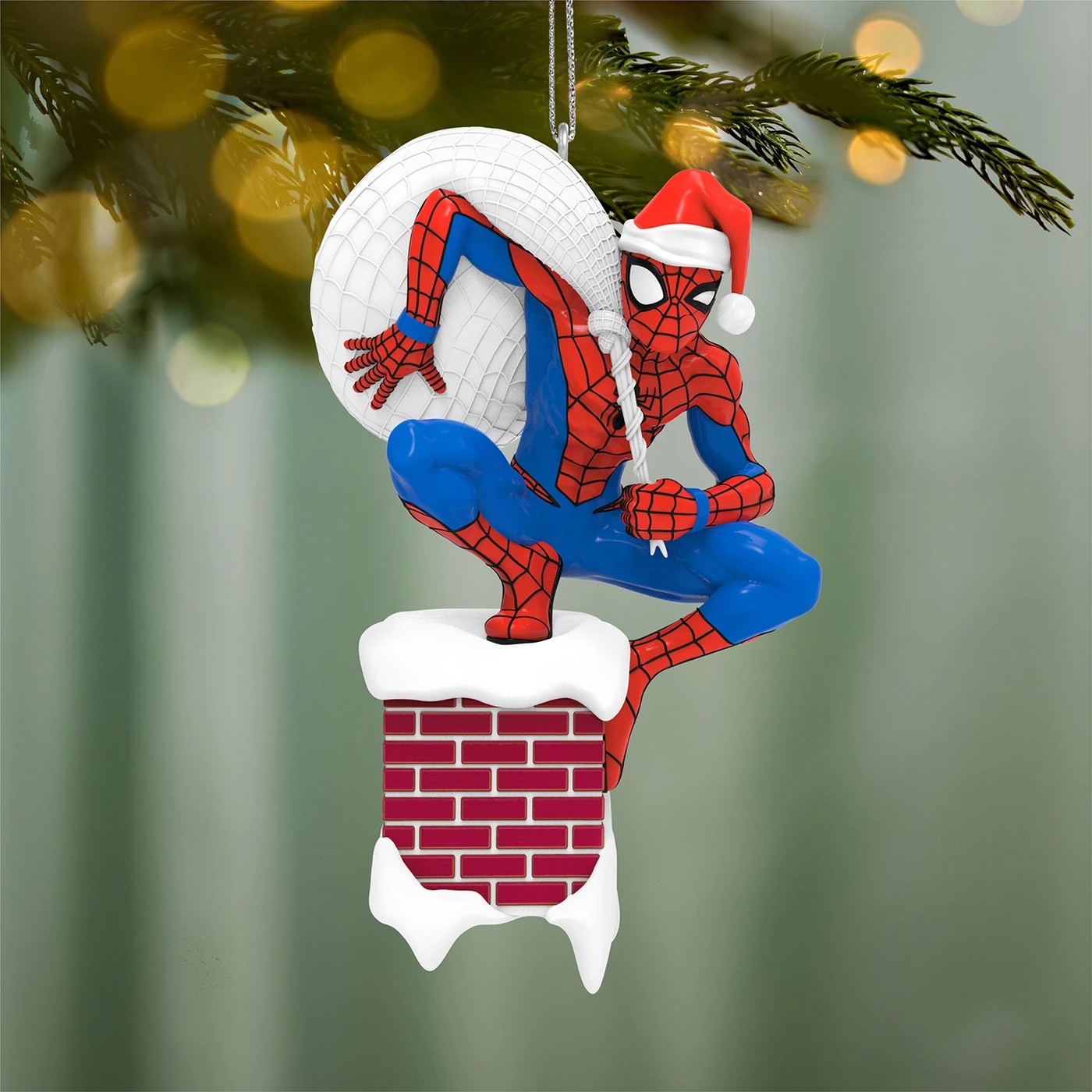 Hallmark Keepsake Special Delivery Marvel Spider-Man Christmas Tree Ornament 2 of 6