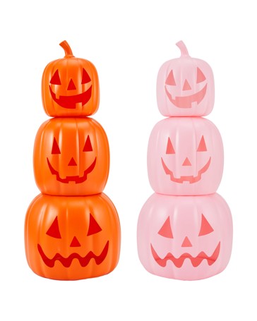 Anko 3 Pack Stacking Pumpkins - Assorted