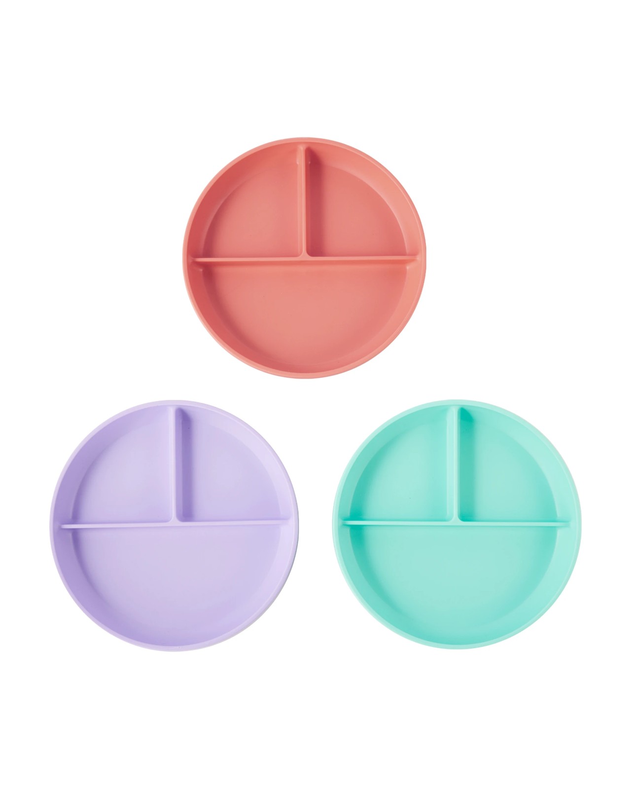 Anko Suction Divided Plate- Assorted 2 of 6