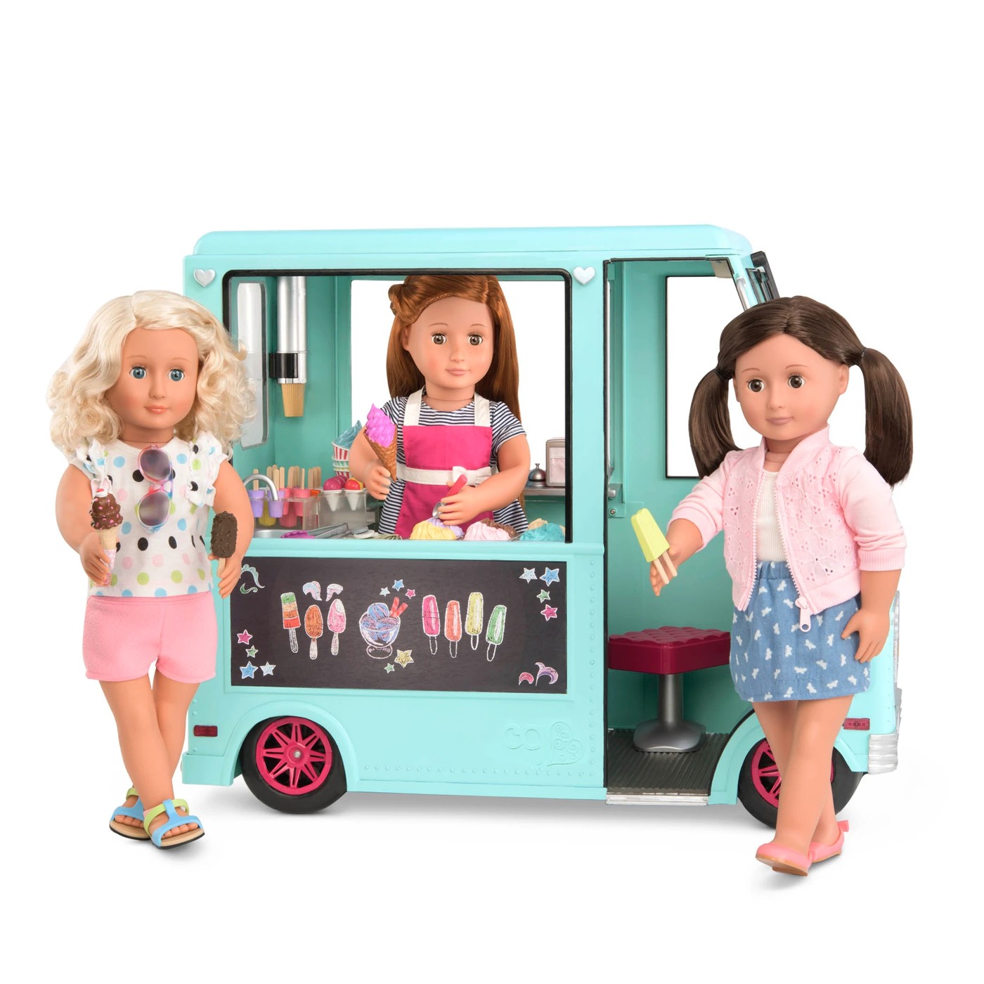 American girl ice cream deals truck target