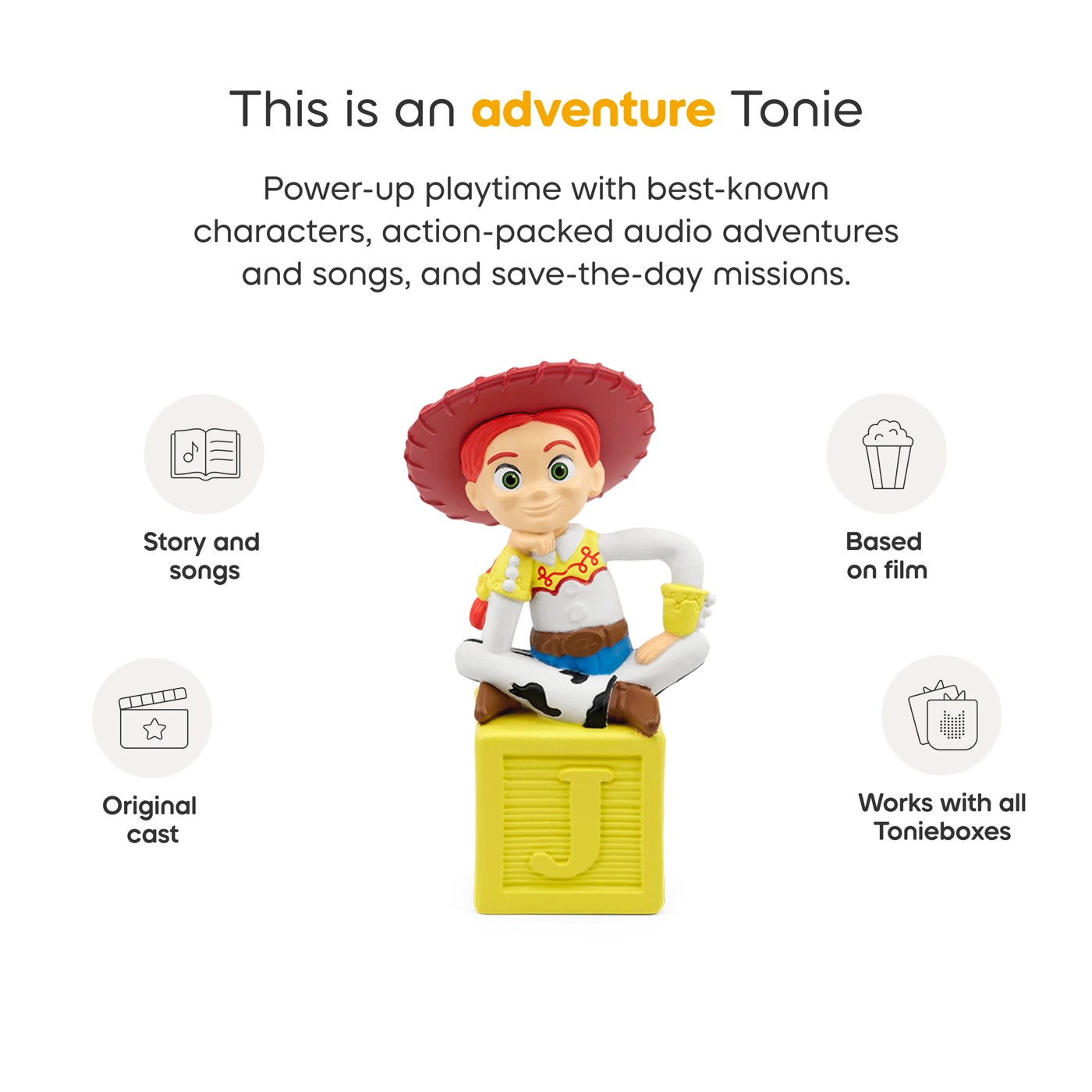 Disney - Pixar - Toy Story 3 & 4 - Jessie Tonie Audio Character 5 of 5