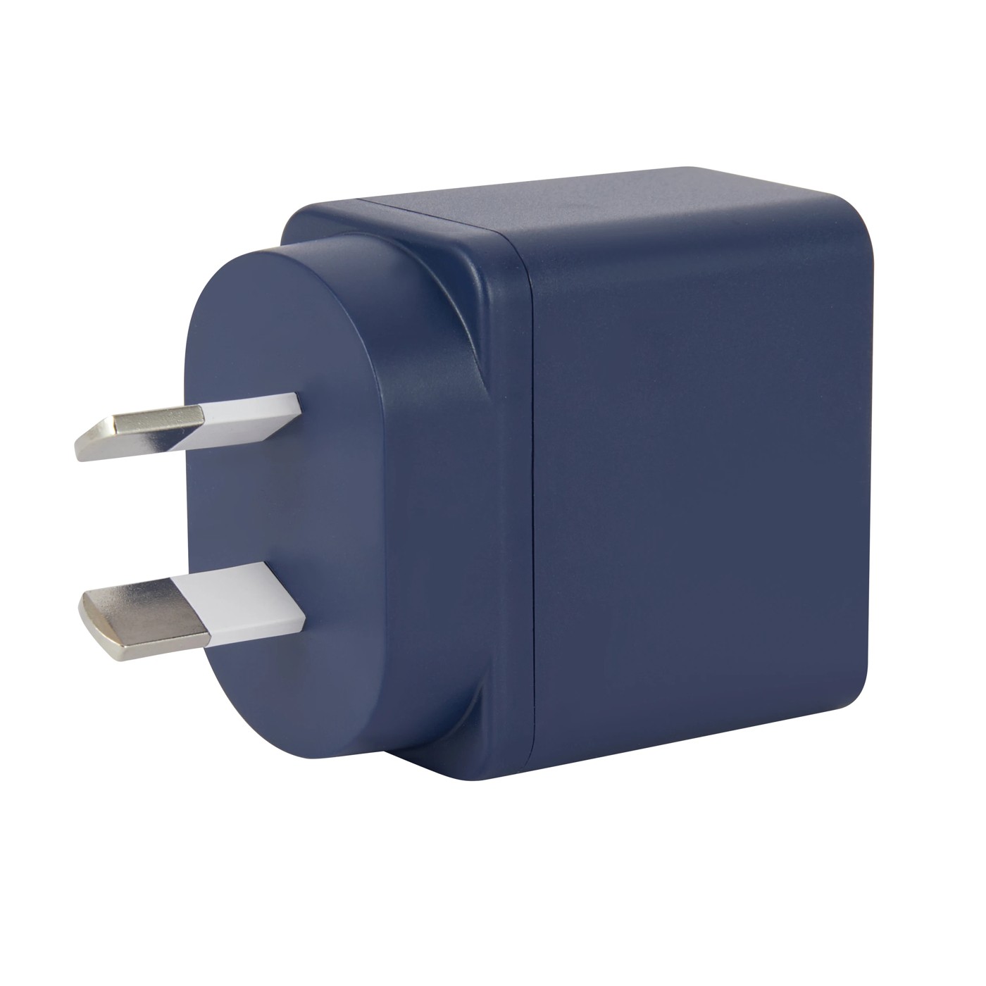 Wall USB Charger with USB-A to USB-C Cable, Blue - Anko 3 of 5