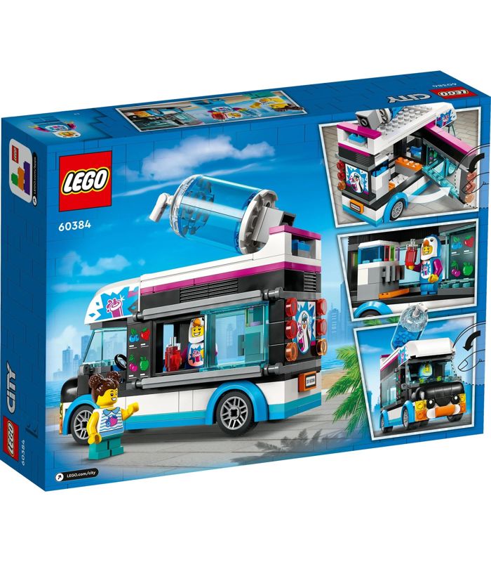 Lego City Great Vehicles Penguin Slushy Van Truck Toy 60384 : Target