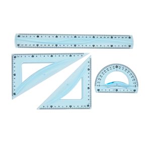 Anko 4 Pack Ruler Set product image