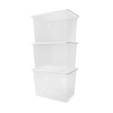 Anko 3 pack 20L Storage Boxes