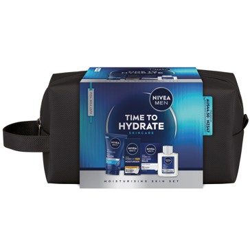 NIVEA MEN Time to Hydrate Skincare Moisturising Skin Set