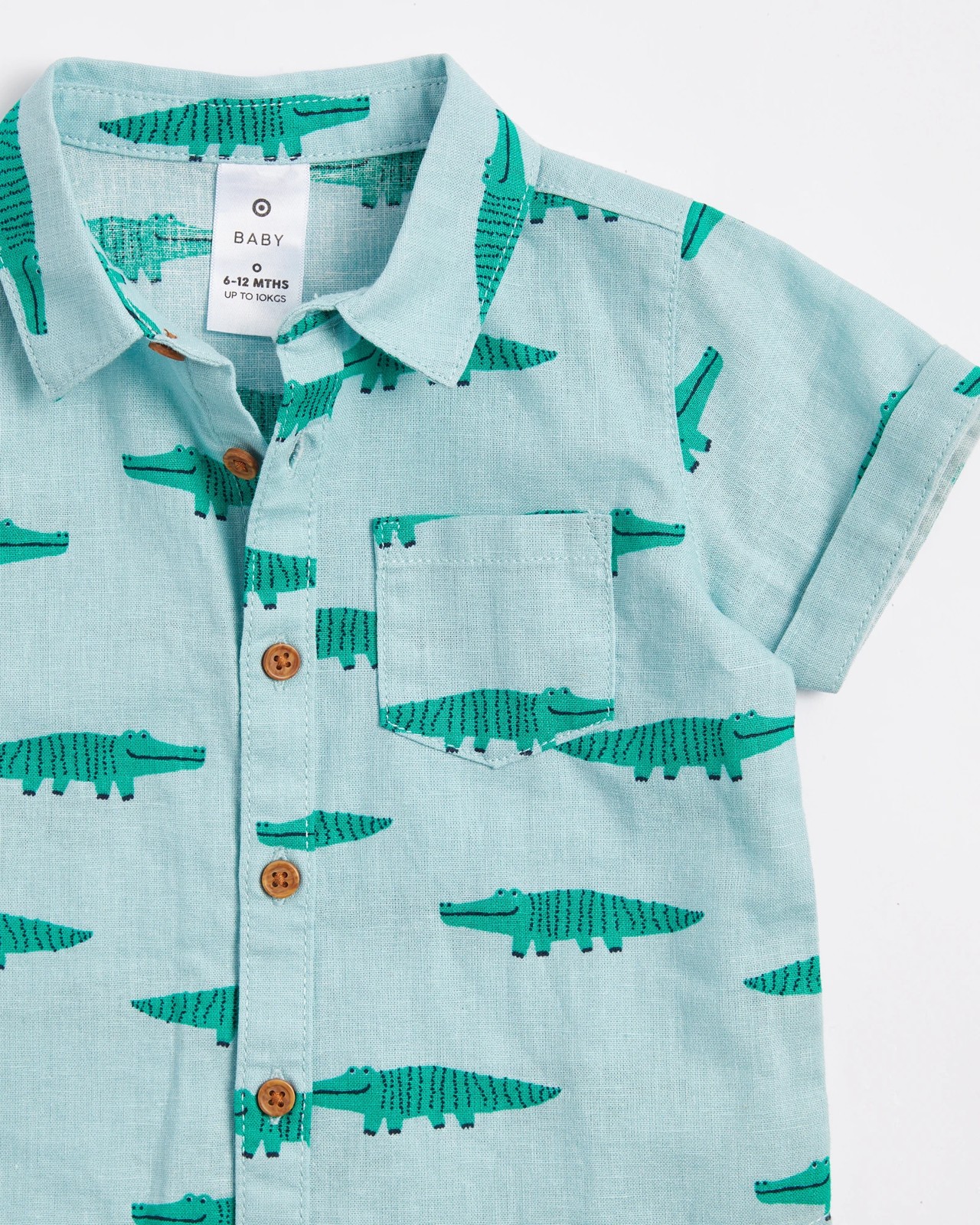 Baby Linen Blend Shirt 2 of 3