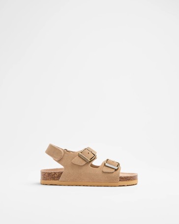 Boys Leather Moulded Cork Sandal