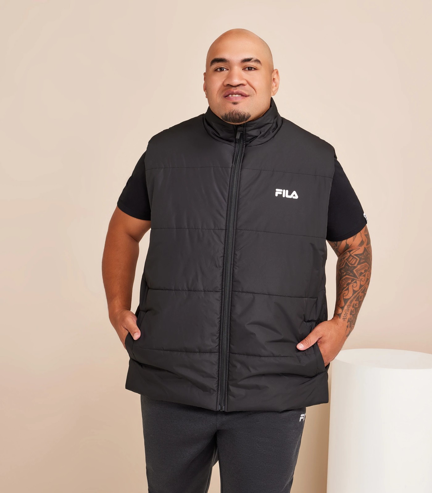 Mens fila vest on sale