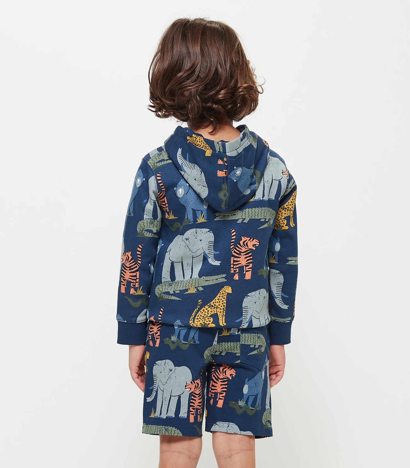 Jungle Print Sweat Shorts 3 of 6