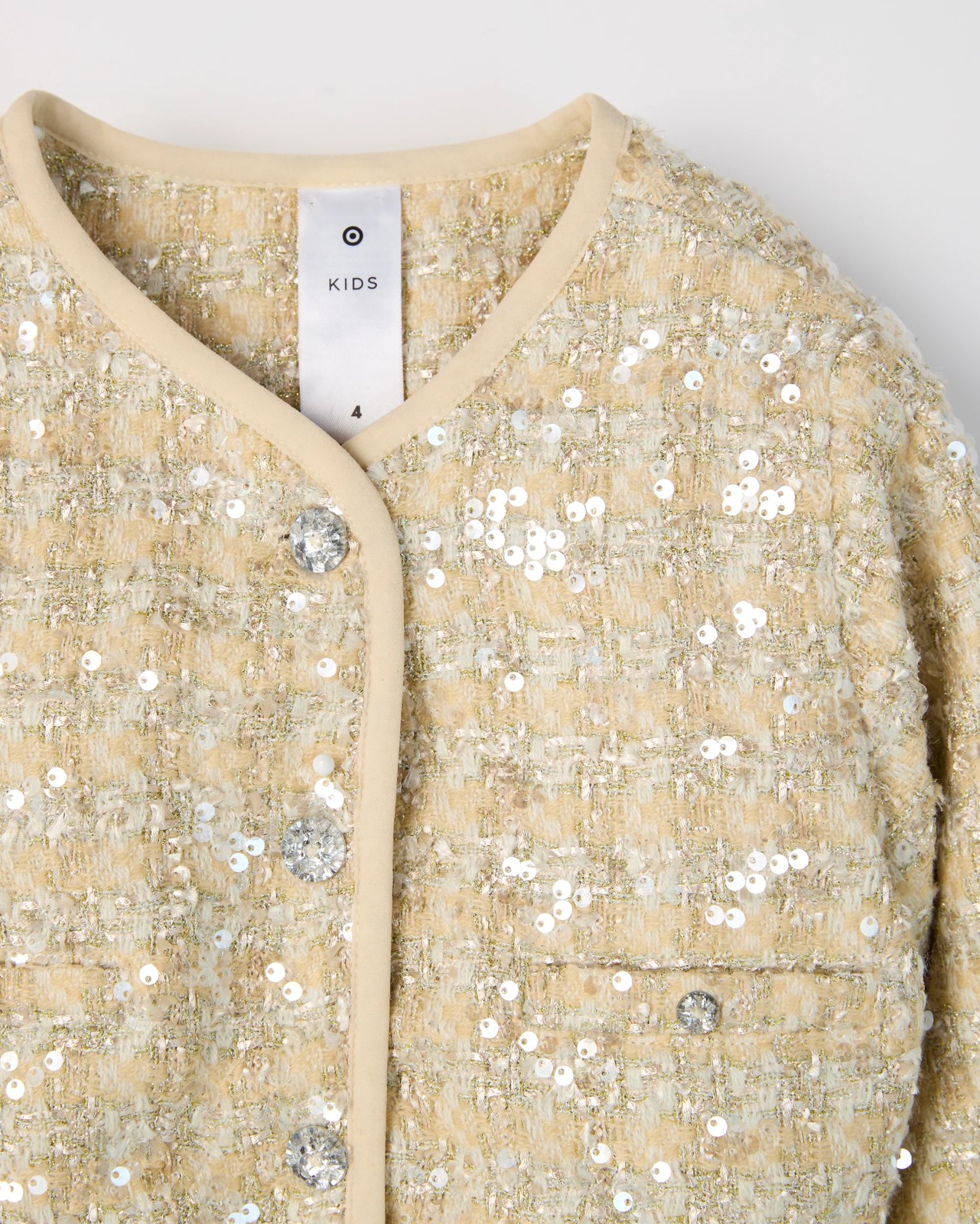 Sequin Blazer Boucle Jacket 6 of 6