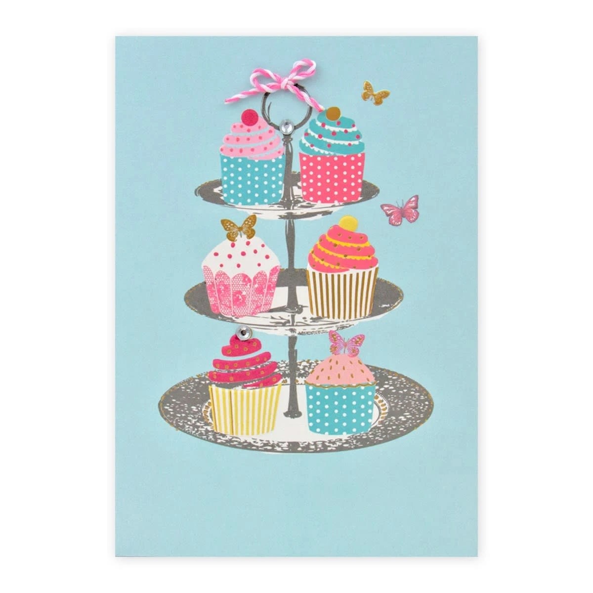 Connections from Hallmark Greeting Card - Colourful Cupcakes 3 of 3