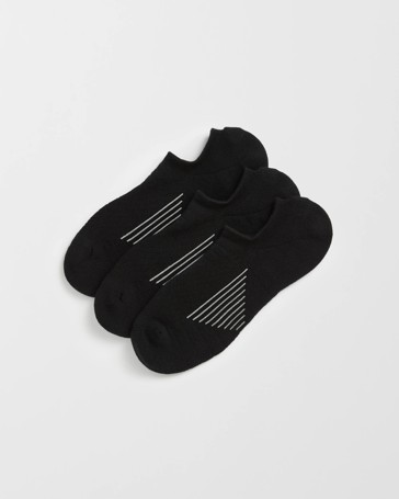 Maxx Australian Cotton Blend 3 Pack Performance No Show Sport Socks