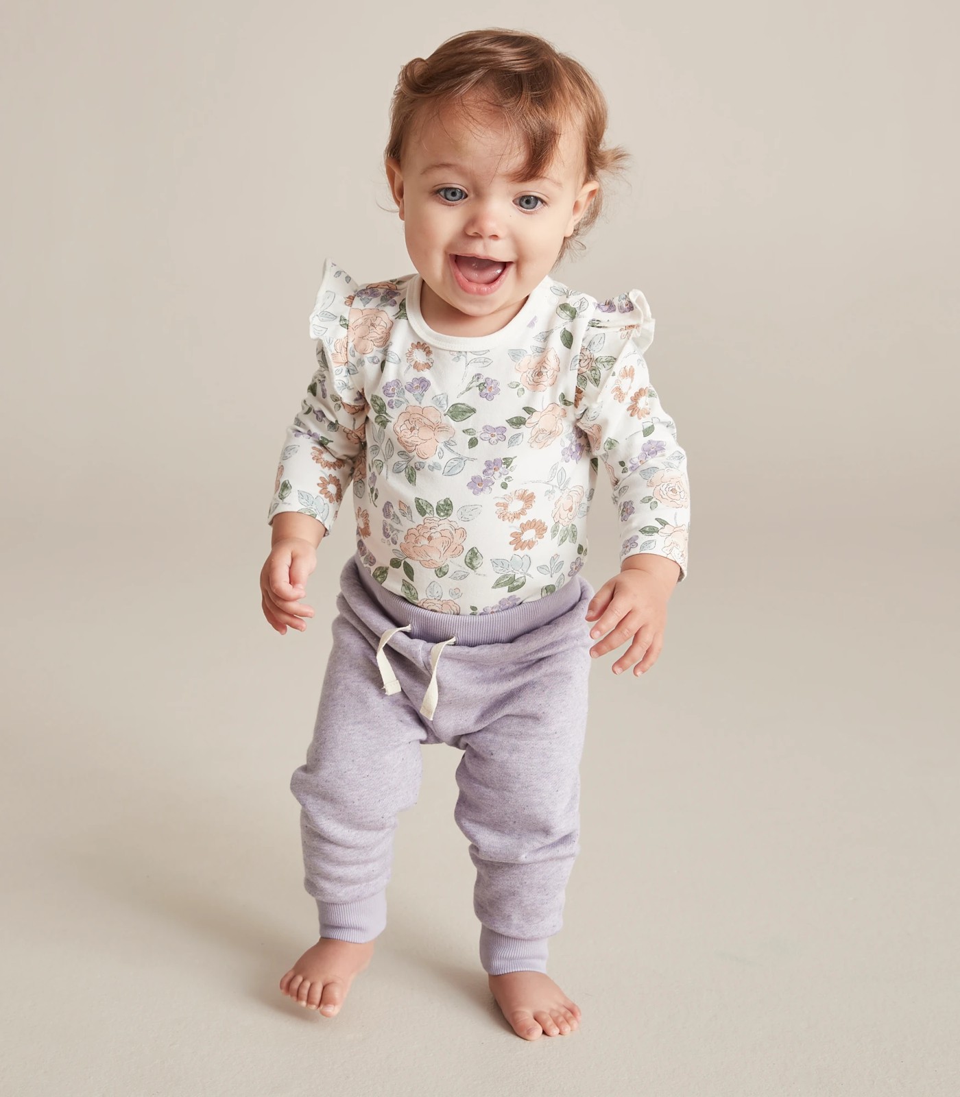 2 Piece Baby Bodysuit and Trackpant Set