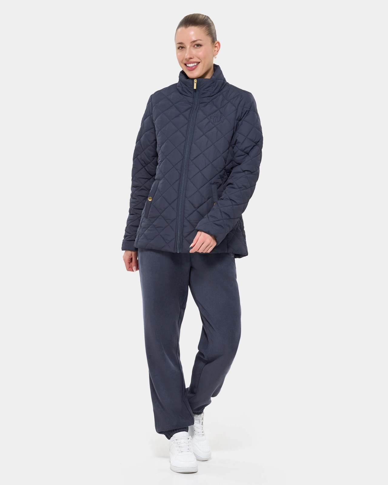 Fila Rumi Puff Jacket - Odyssey Grey 2 of 6