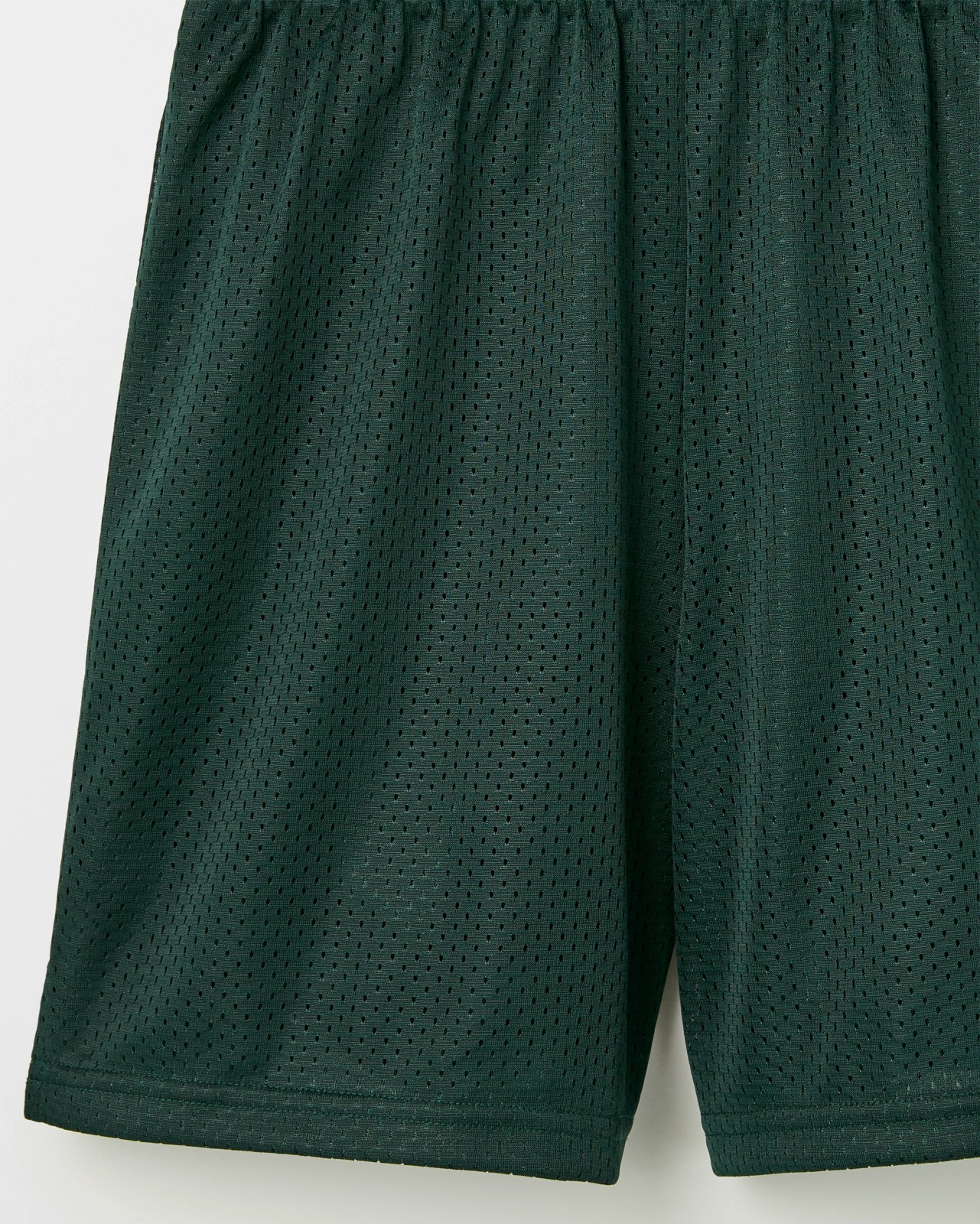 School Basketball Mesh Shorts - Bottle Green 2 of 3