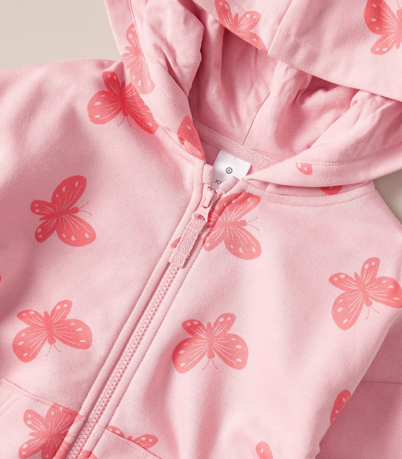 Butterfly Kanga Zip Hoodie 4 of 5