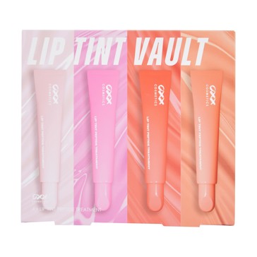 4 Piece Lip Tint Vault, Peptide - OXX Cosmetics