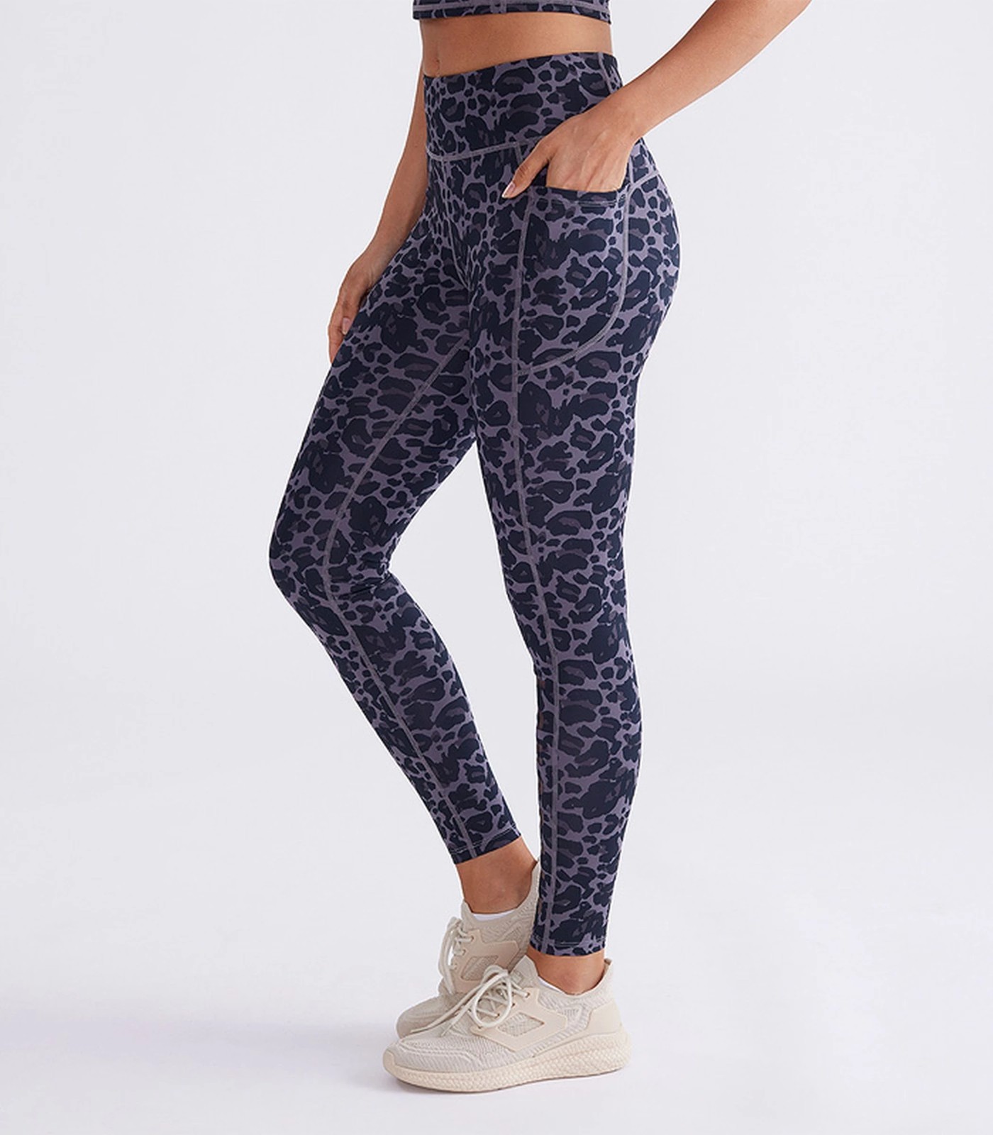 Fabletics Leopard Casual Pants for Women