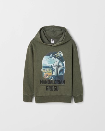 The Mandalorian Australian Cotton Blend Sweat Popover Hoodie