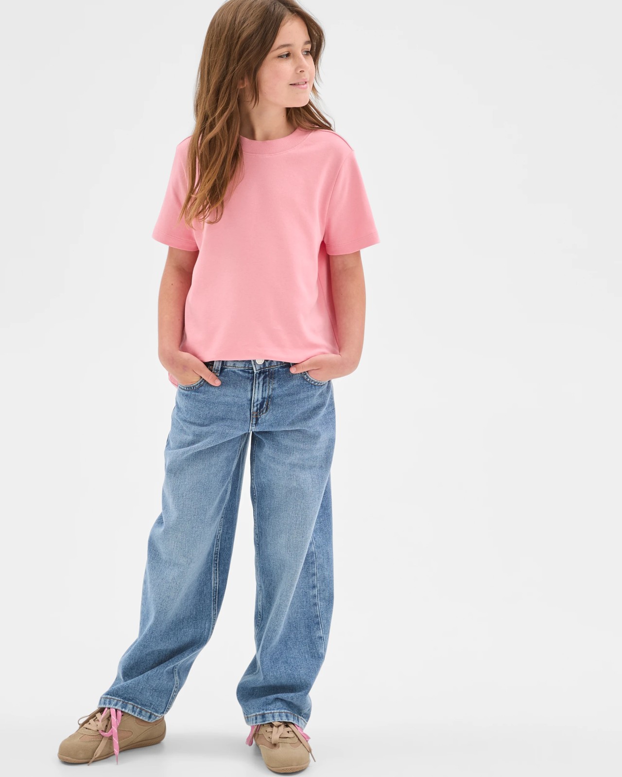 Australian Cotton Everyday T-Shirt - Pink 2 of 6