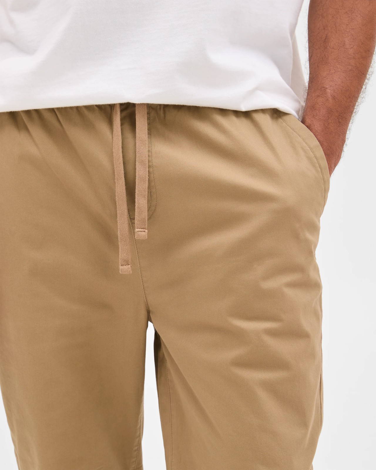 Australian Cotton Woven Jogger Pants - Sepia 4 of 6